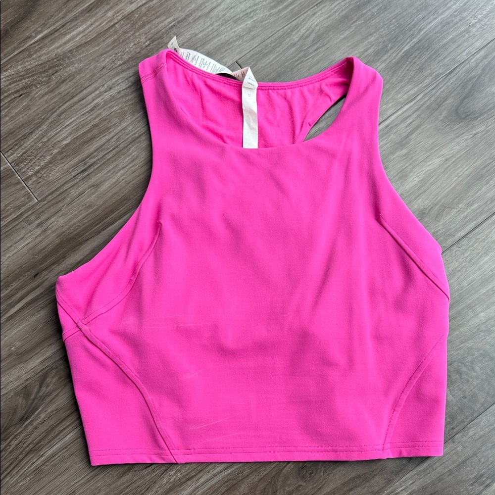 Lululemon Hot Pink Crop Top